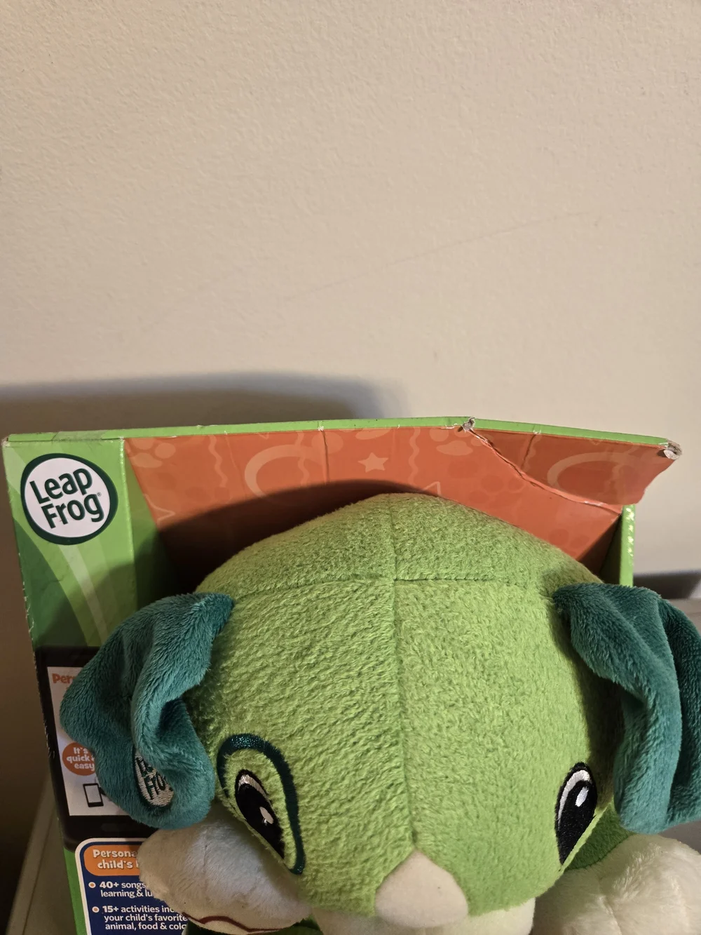 LeapFrog My Pal Scout Interactive Green Puppy Plush Toy